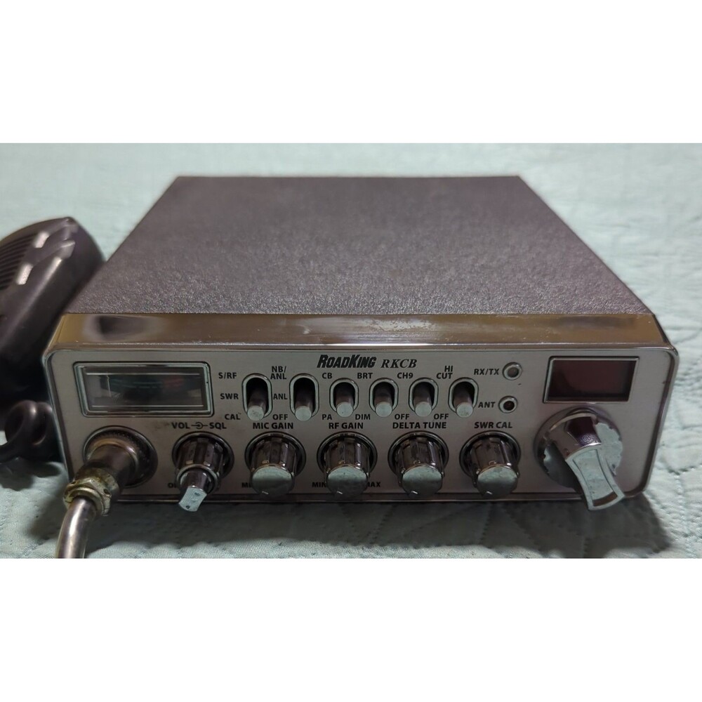 RoadKing RKCB Classic 40 Channel CB Radio Untested